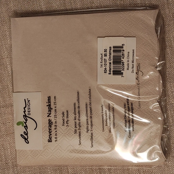 Christmas Tree Napkins Set - Picture 7 of 12